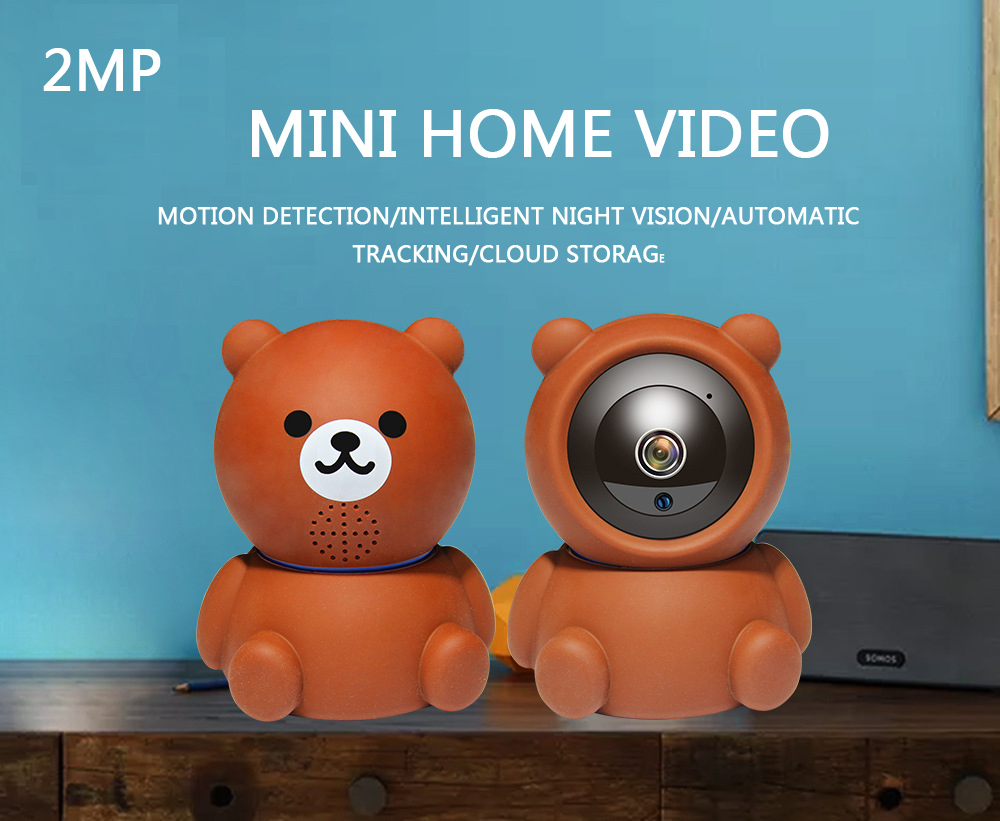 Bear smart remote wifi wireless camera wireless monitor HD camera